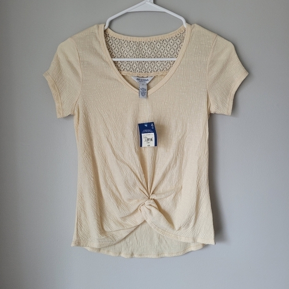 Arizona Jeans Company Lace Tee - Picture 1 of 5